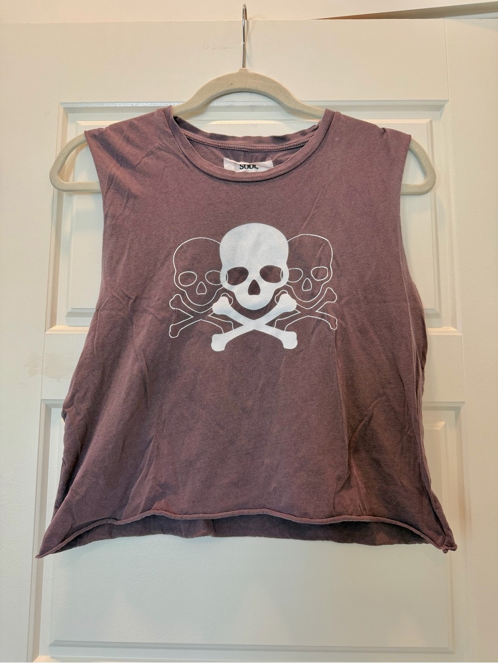 Soulcycle Purple-Gray Tank Size M